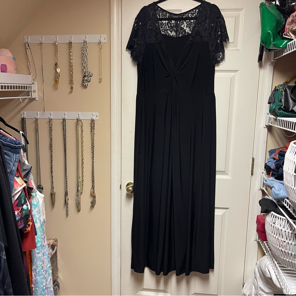 Igigi Black Maxi Dress 18/20